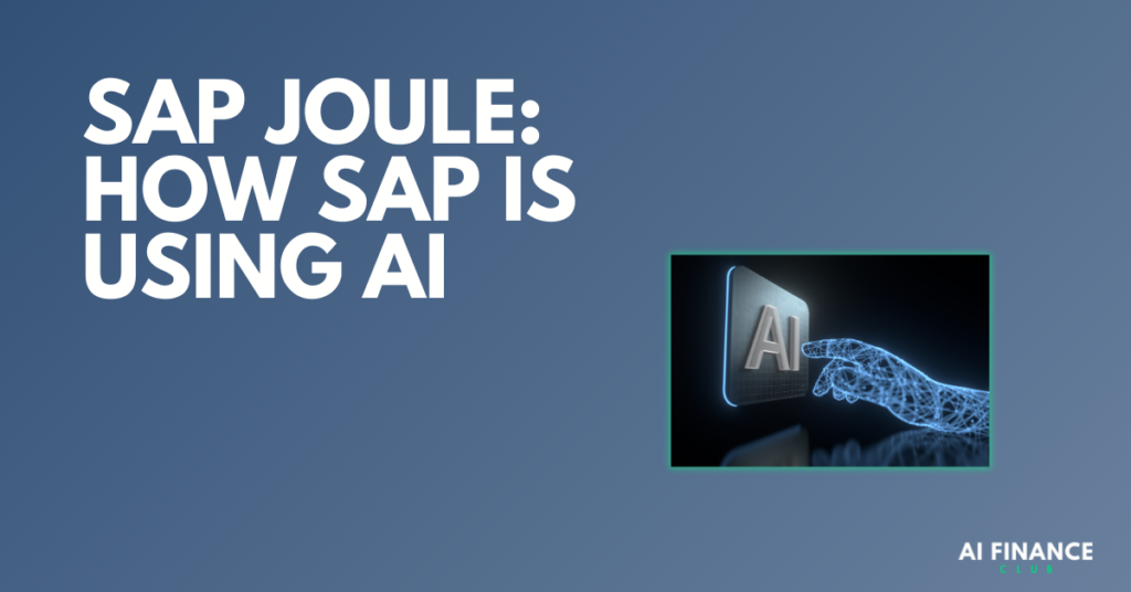 SAP Joule: How SAP Is Using AI